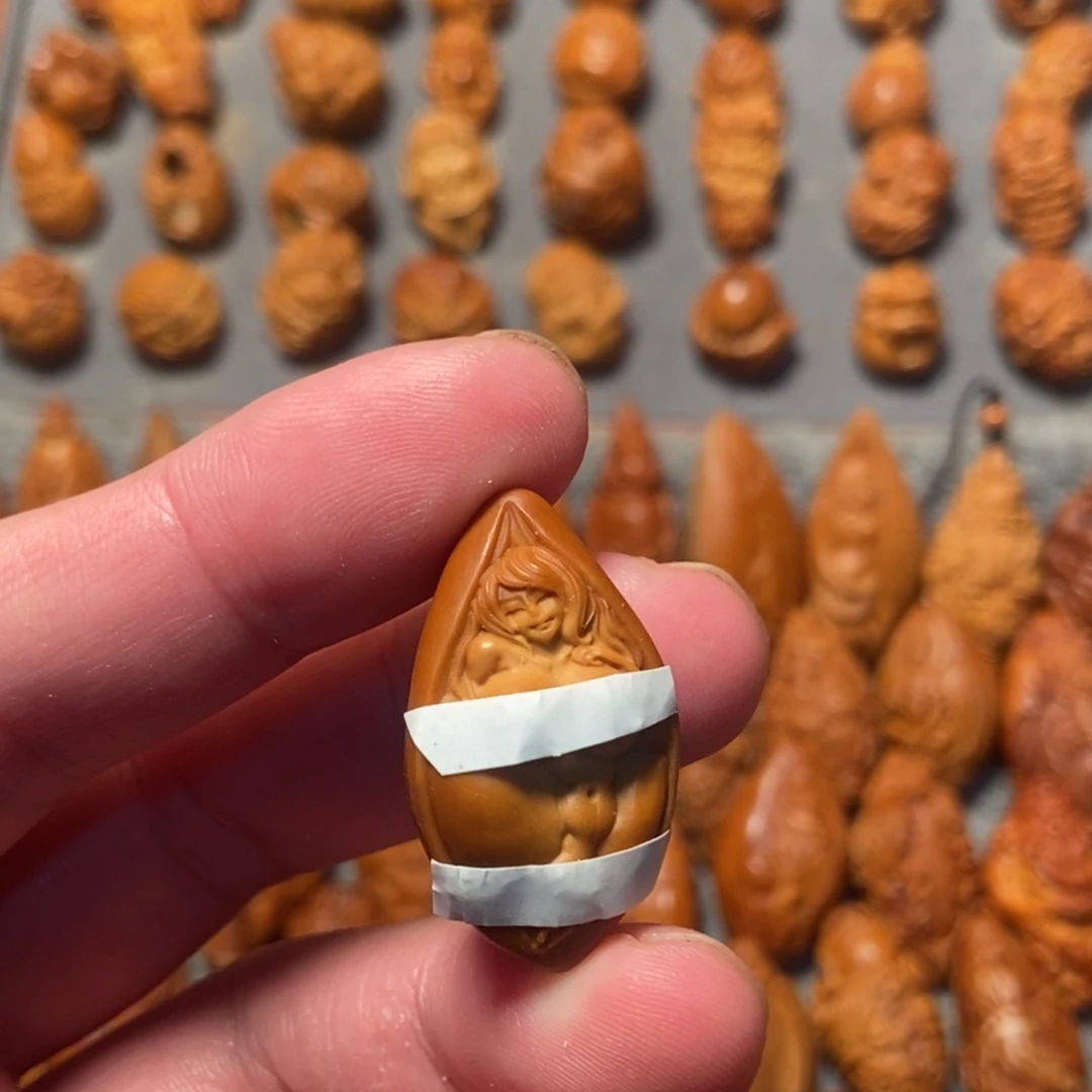 橄榄核手串/手链大漏美女