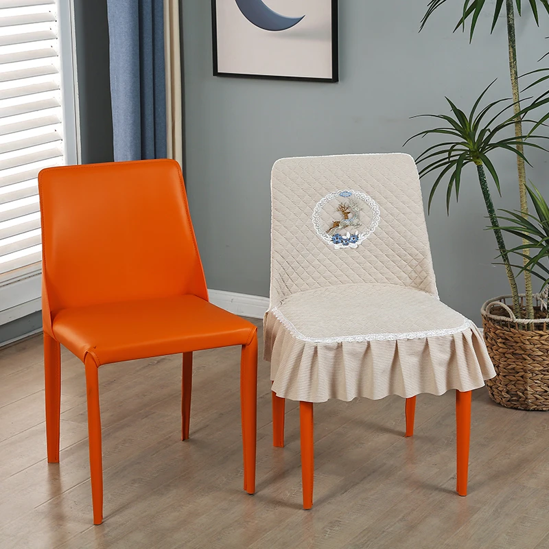 马鞍椅套罩全包防滑家用北欧椅子套罩加厚四季通用皮椅餐椅套坐垫