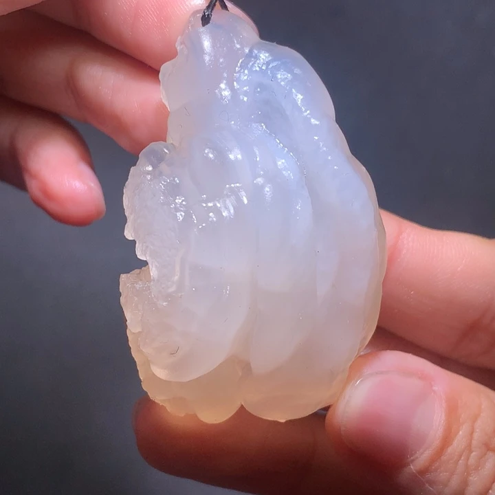 未镶嵌玛瑙/玉髓珠宝半成品