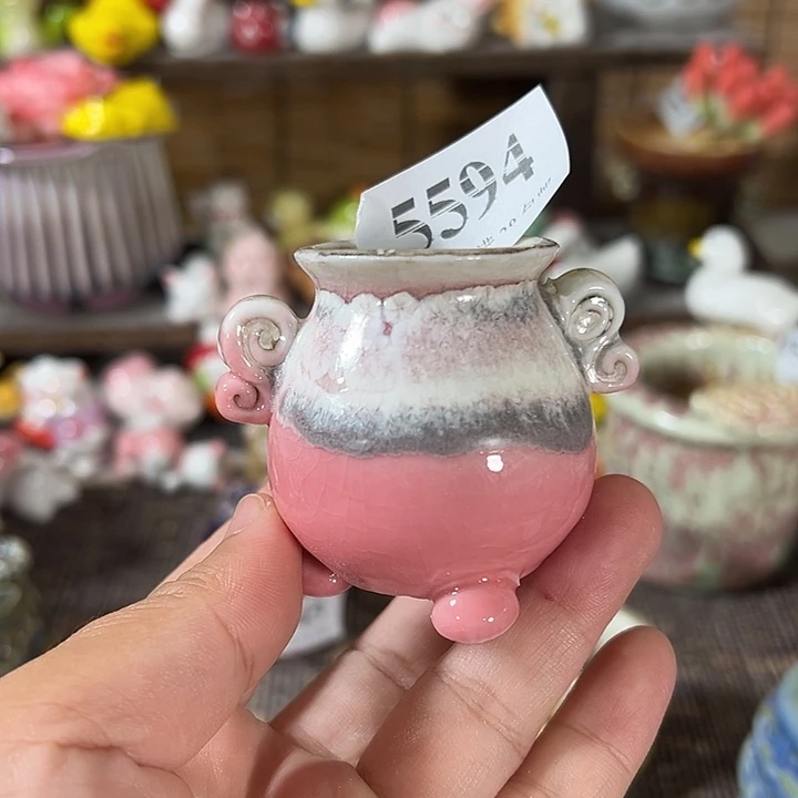 口3 手工花盆满30包邮