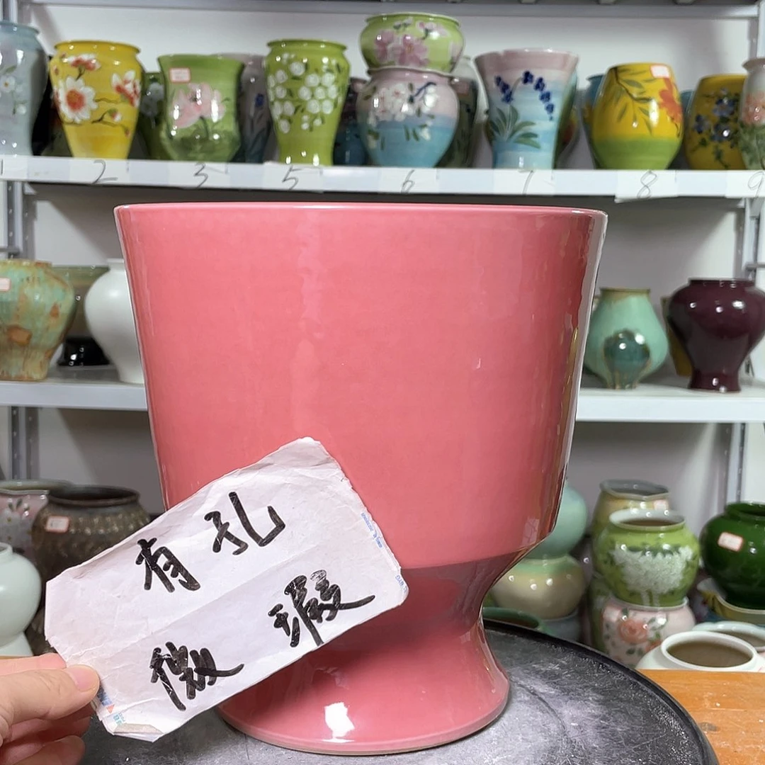 景德镇陶瓷花盆花器暇256