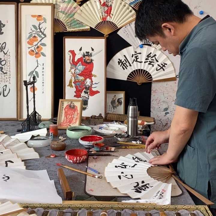 国画麻***蟀孙老师9,5玉竹