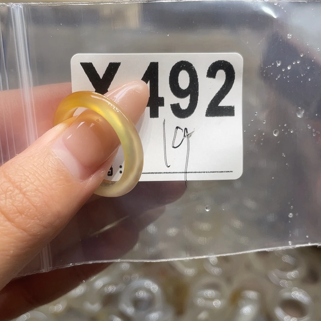 玛瑙/玉髓未镶嵌戒指492