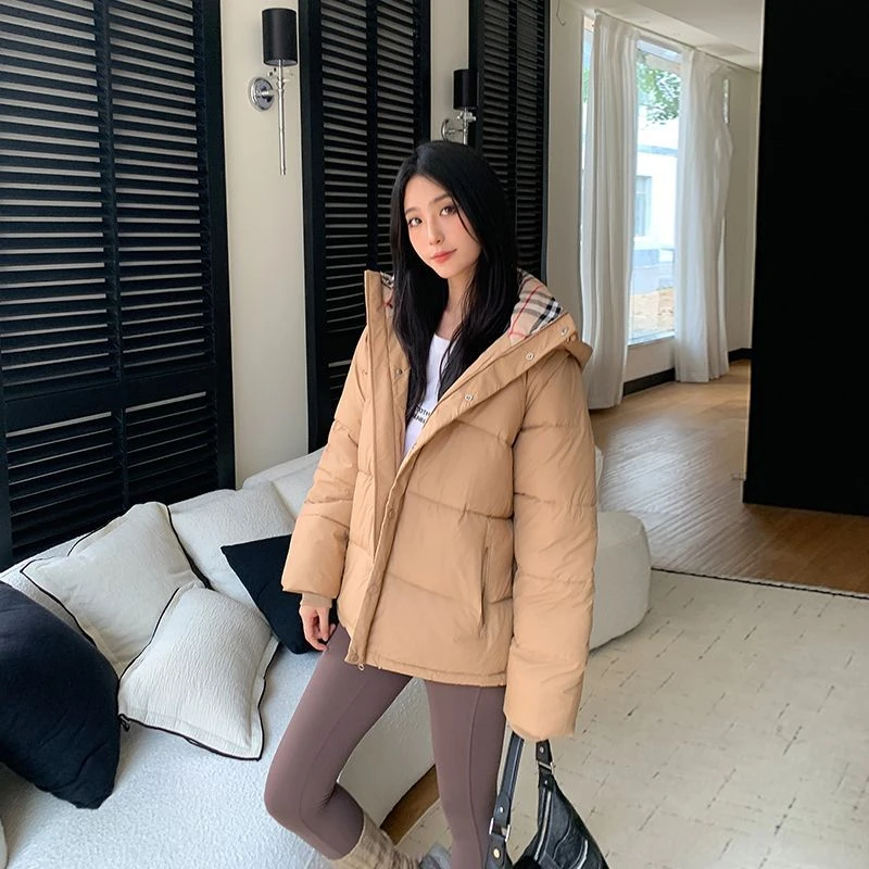 新款加厚短款棉衣女冬装外套防风抗寒小棉服修身显瘦百搭保暖上衣