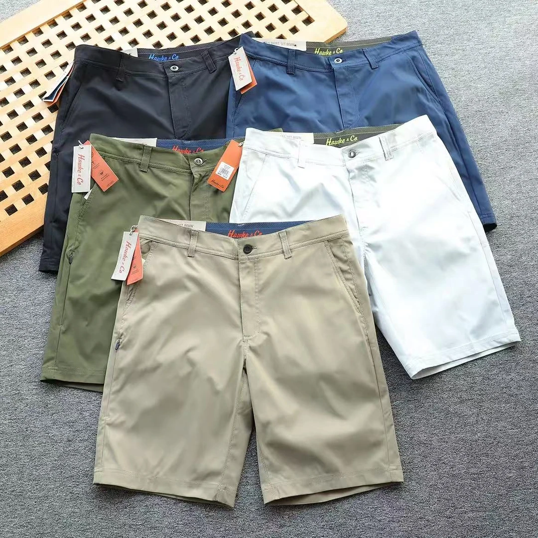 男士夏季弹力休闲短裤五分裤直筒时尚百搭-K516M