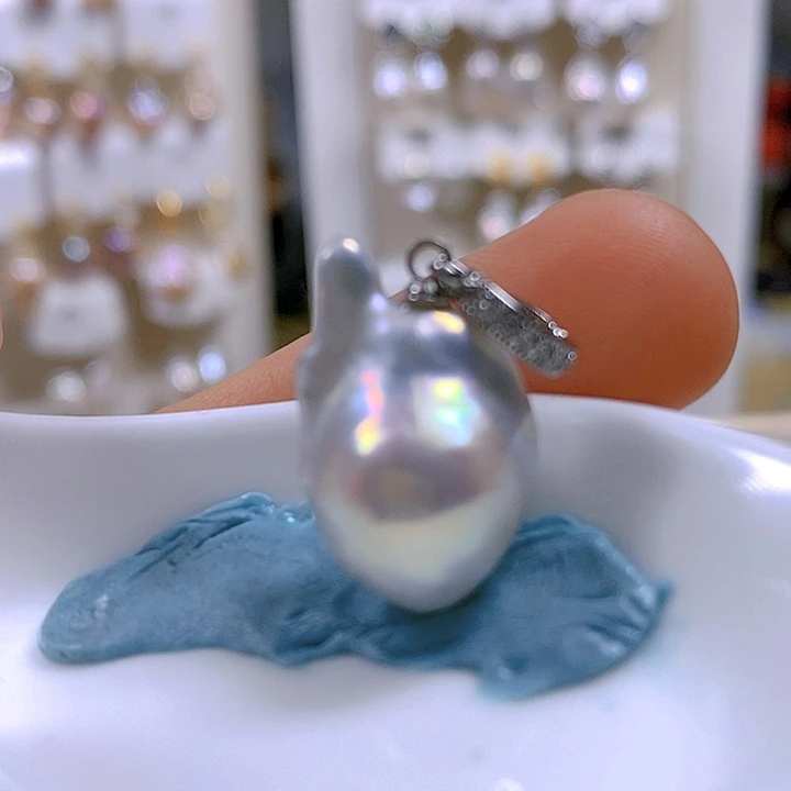 淡水珍珠颈饰合金海***码