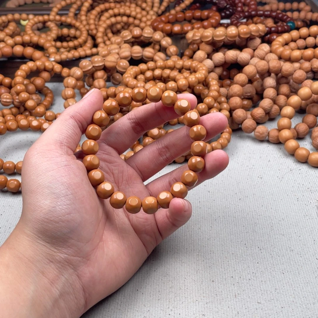 手串猴头核桃走色小六方