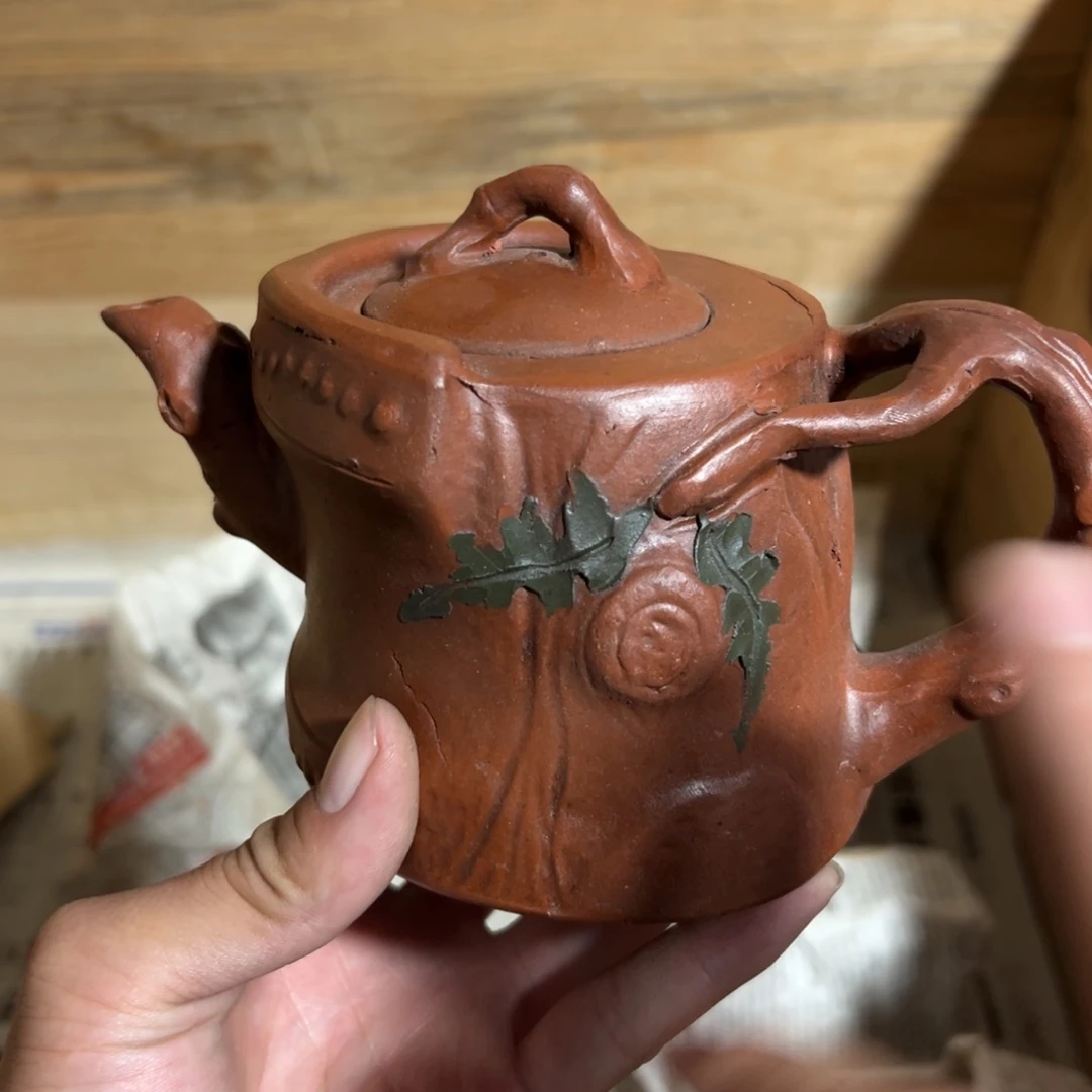 紫砂茶壶老厂紫砂壶一件！