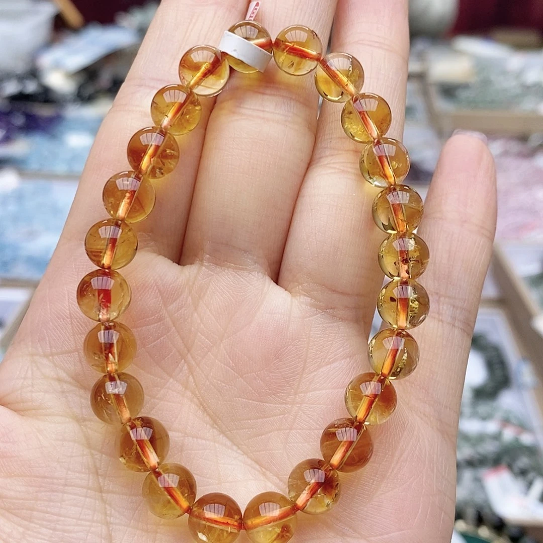 水晶手链未镶嵌黄塔晶 8m+ 