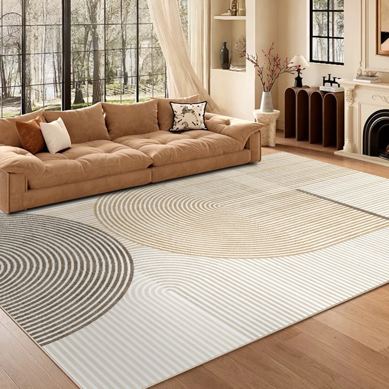 【米兰格调】仿羊绒加厚客厅风格大地毯网红高级免洗轻奢防水地毯