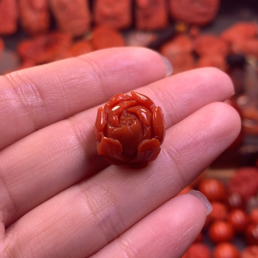 【闪购商品】未镶嵌花花南红玛瑙胖****儿