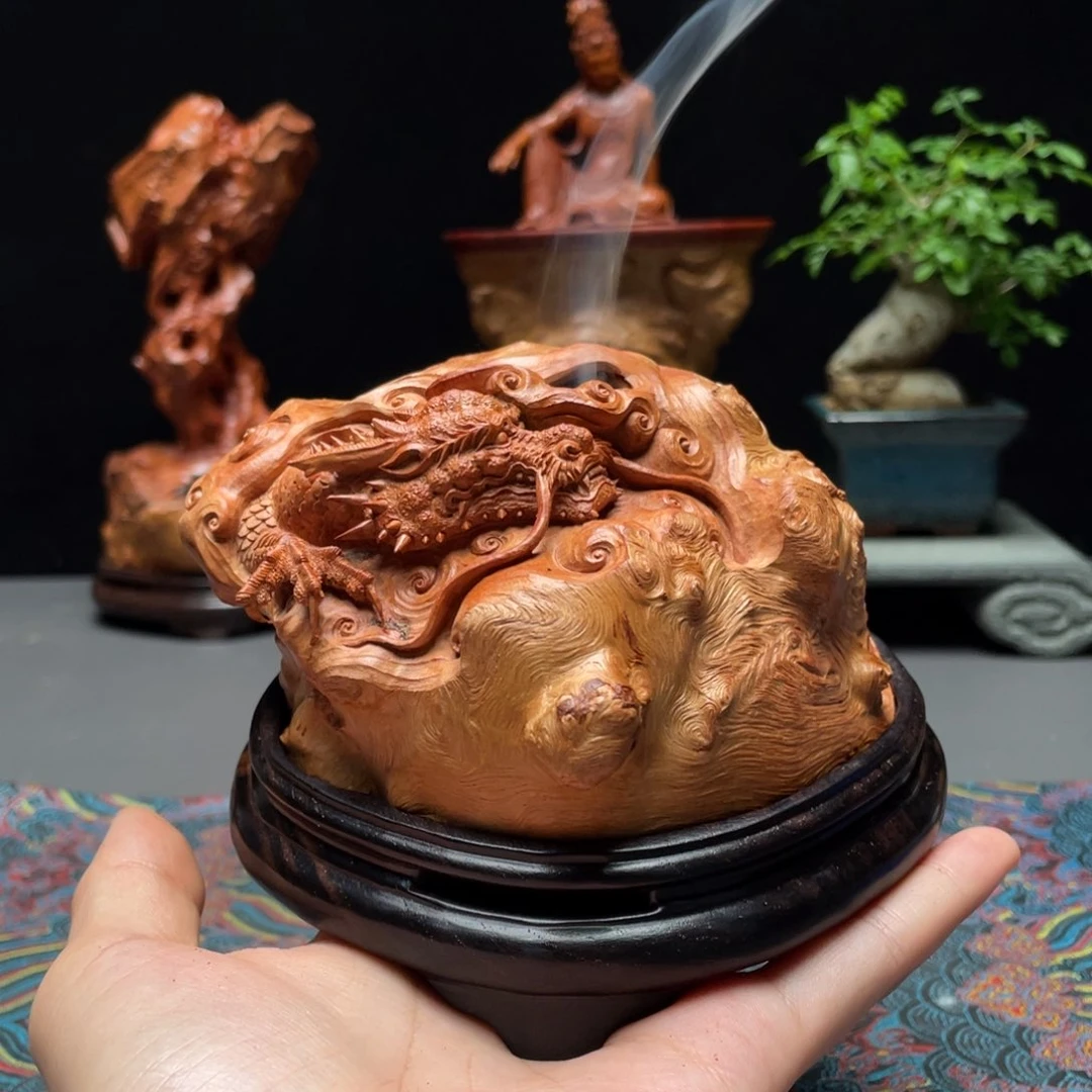 荔枝木酱**生荔枝木香炉