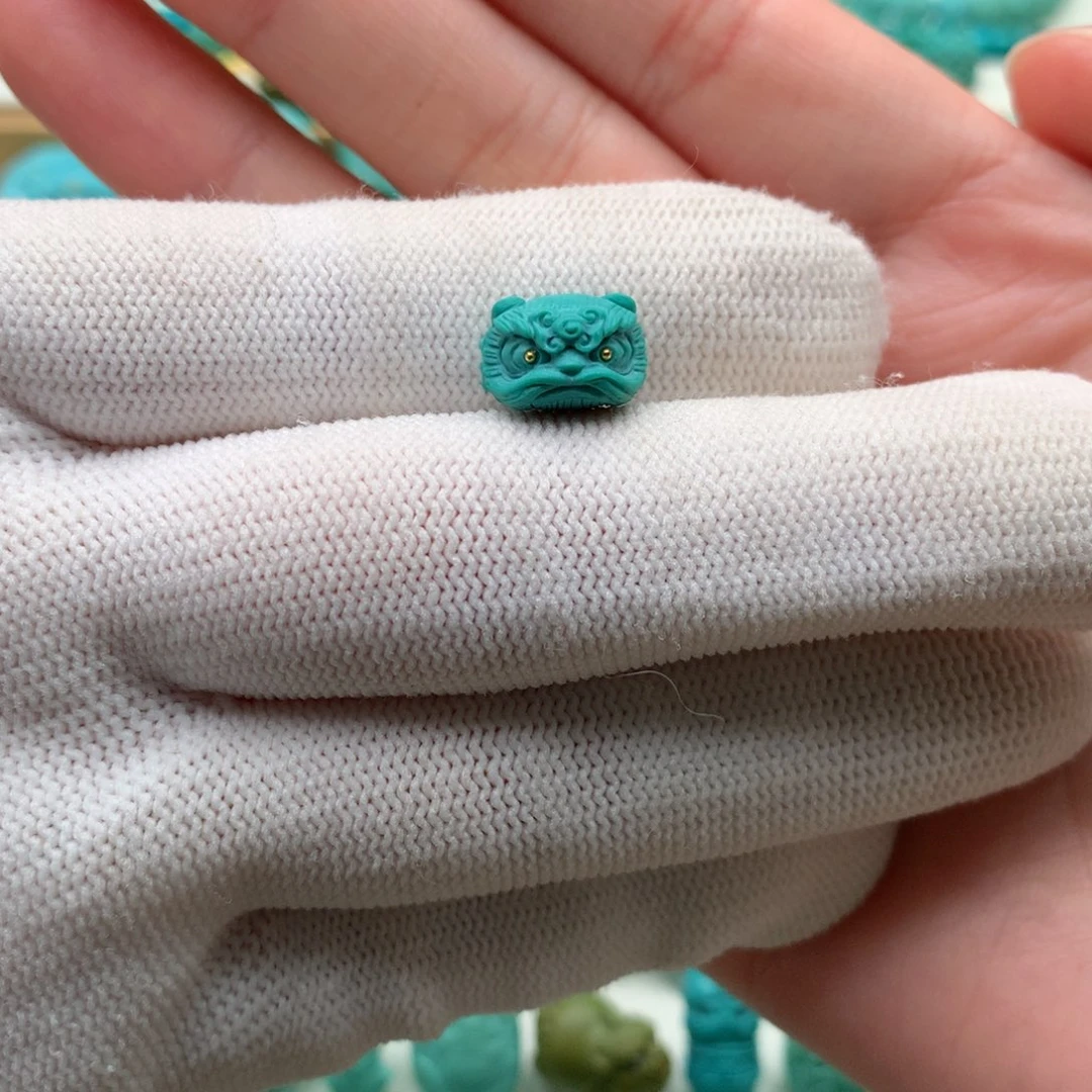 地***角绿松石未镶嵌配饰