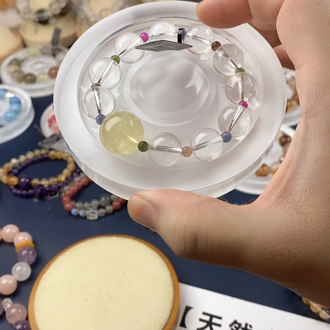 银S925镶嵌手链水晶