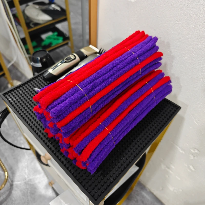 12毫米加粗烟花杠大号摩根杠男女士颅顶增高烫专用束状纹理烫杠子