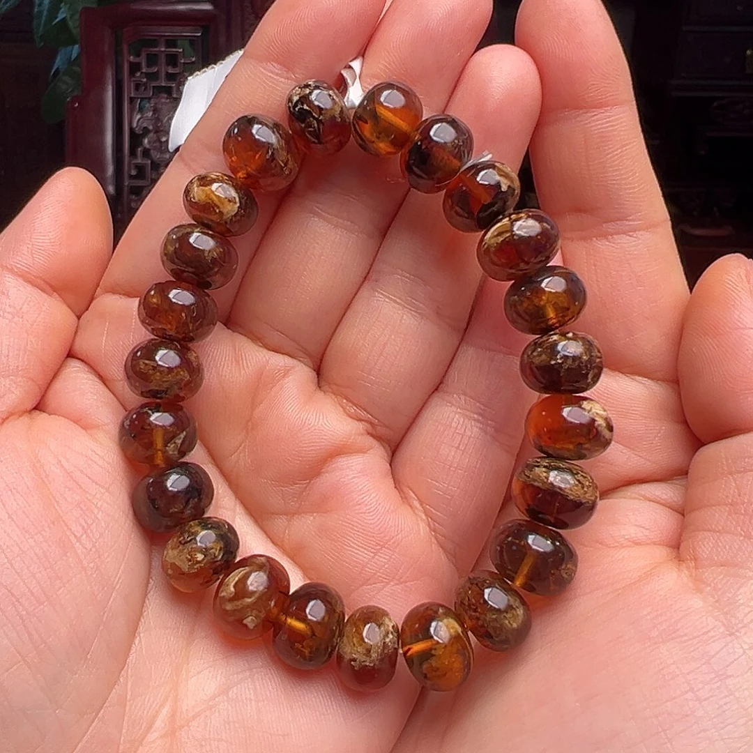 琥珀裸石未镶嵌抚顺琥珀10017。11m m