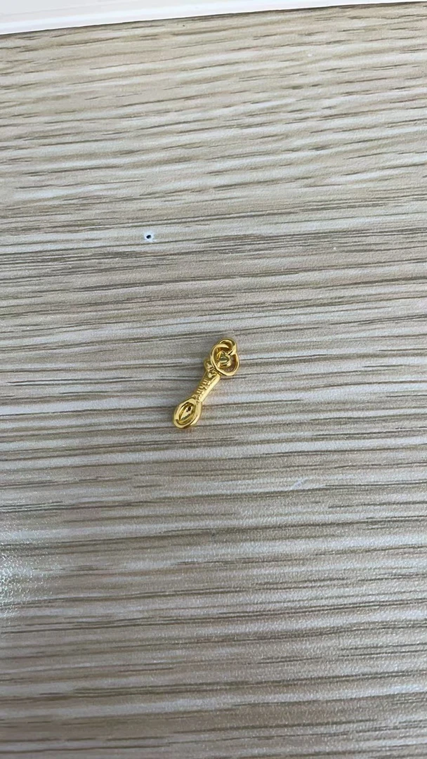 足金999  勺子提溜