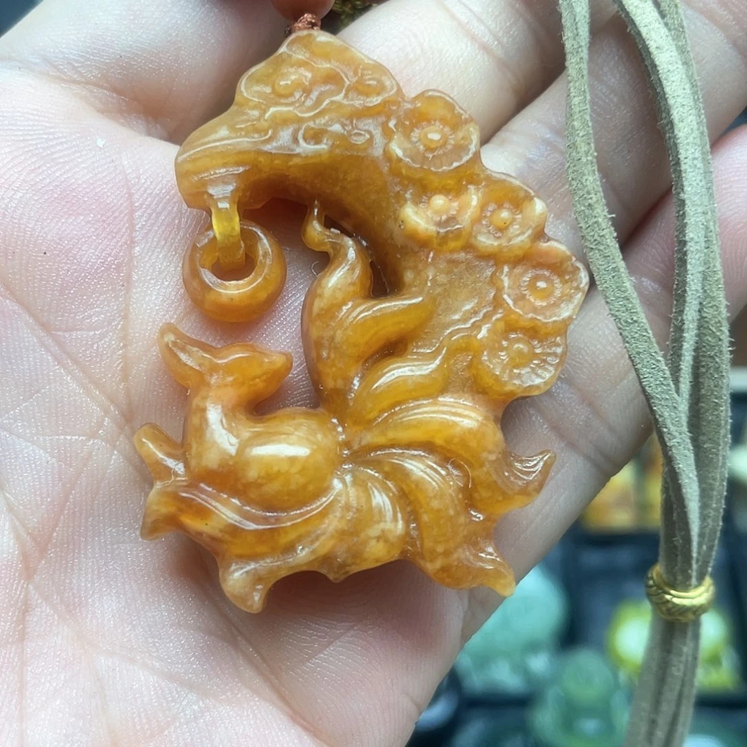 未镶嵌蛇纹石玉项链