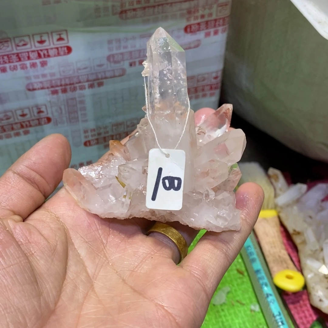 水晶水晶原石摆件未镶嵌无****肉