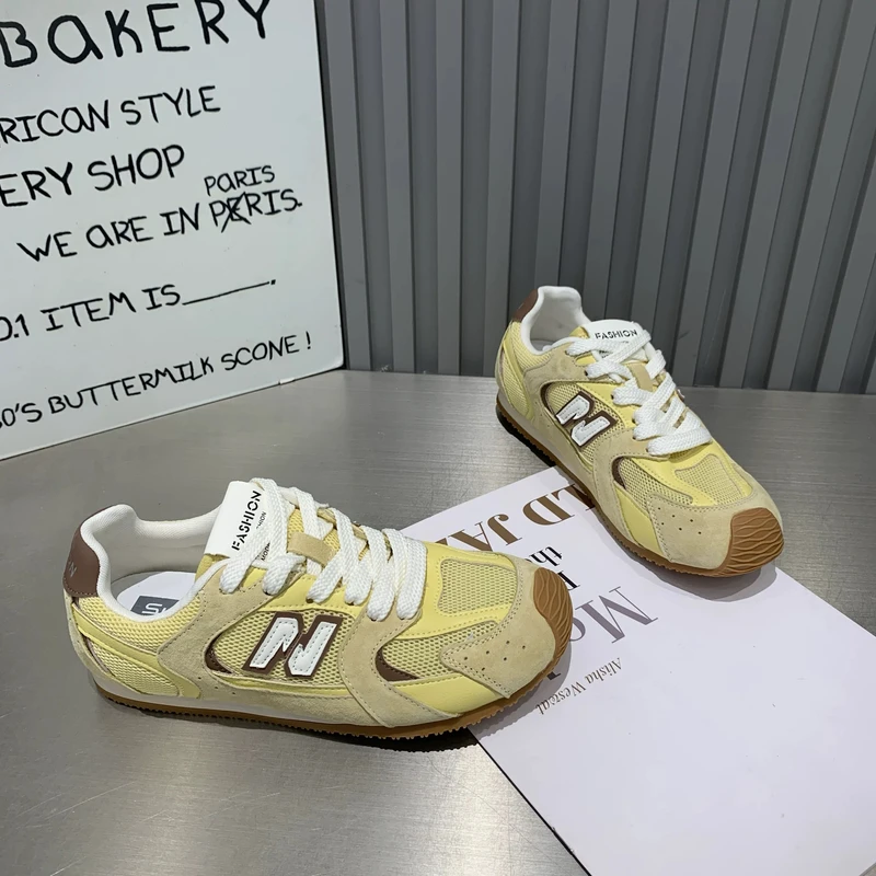 【旺】运动休闲板鞋2025年春季新款厚底德训鞋阿甘鞋休闲运动鞋平底