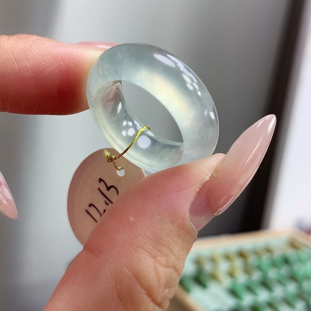 未镶嵌戒指翡翠1213圈