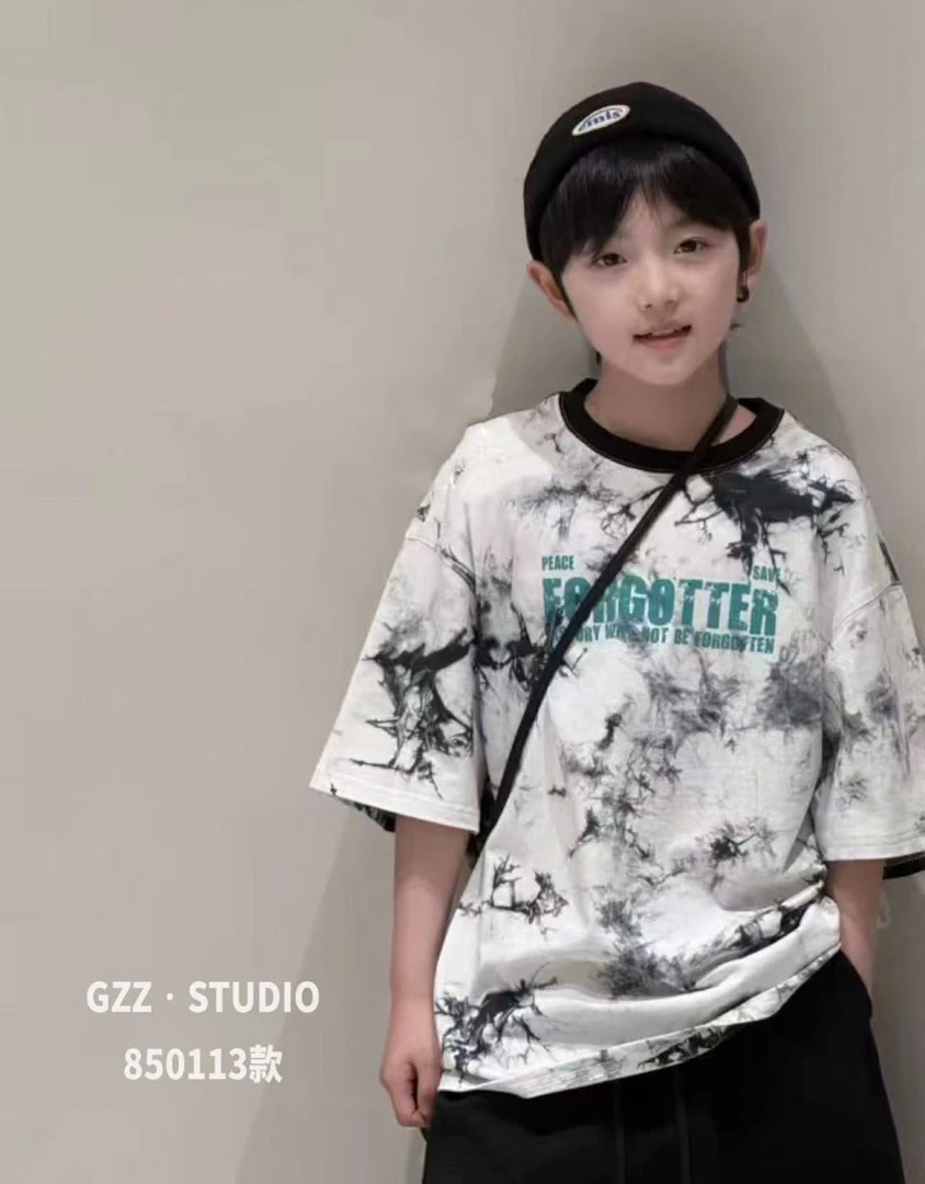 外套儿童春秋女童小童男童宽松夏款圆领