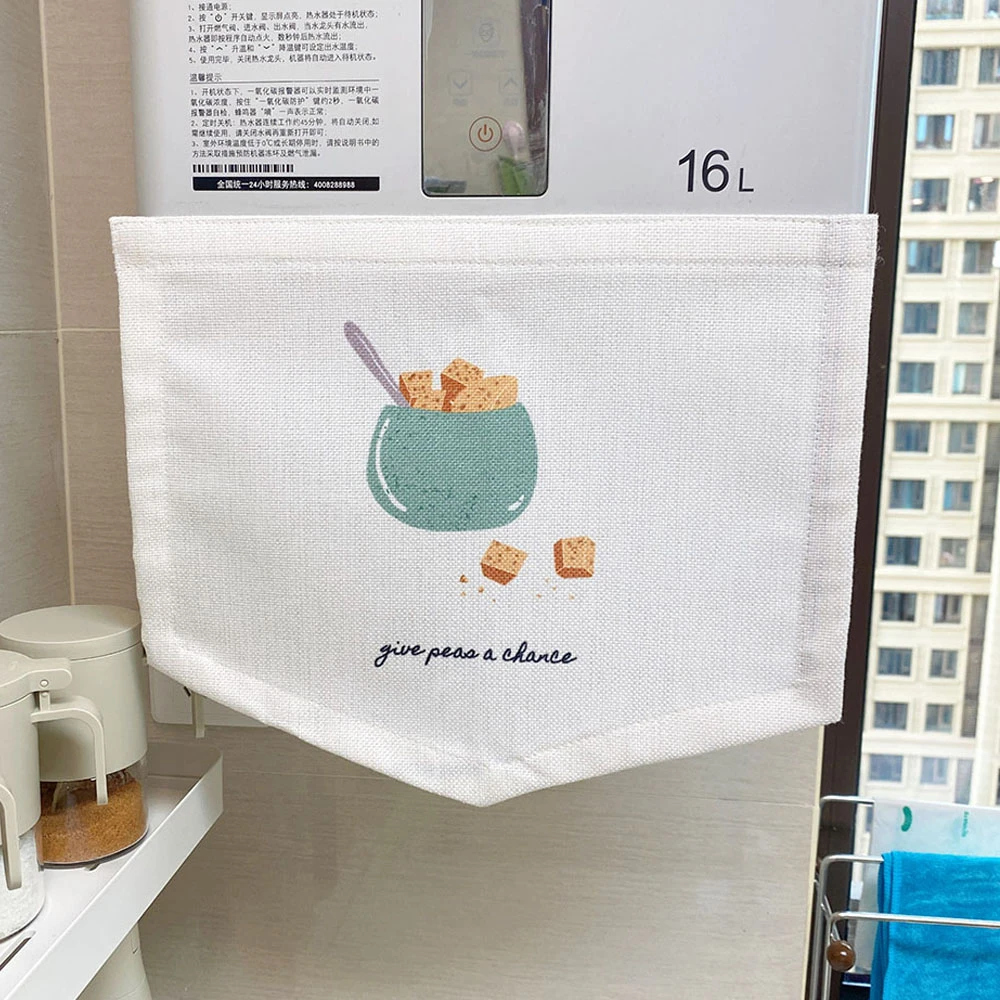 遮挡帘可爱卡通三角旗帘餐厅吧台厨房隔断装饰短帘可定制款