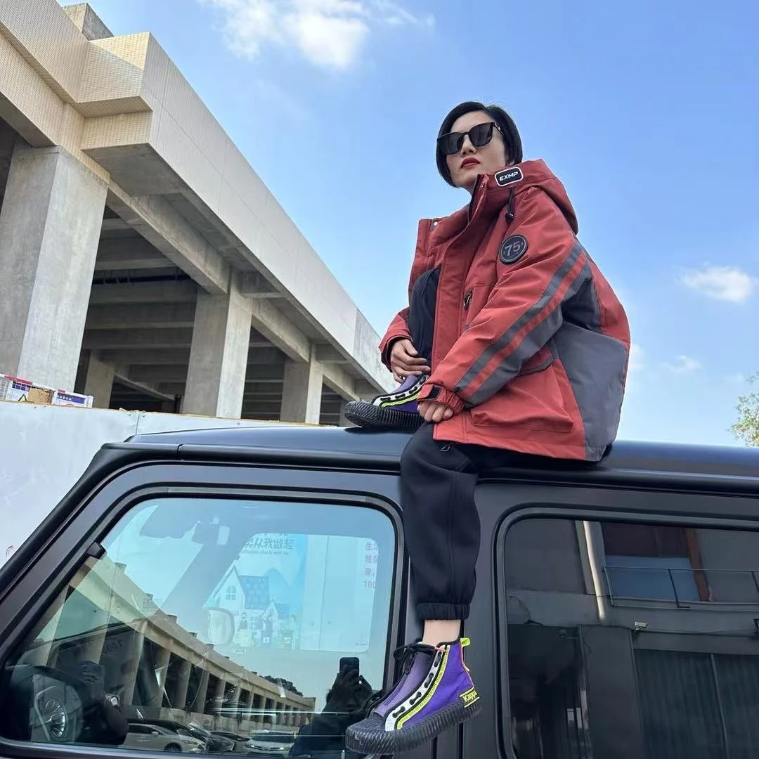 597 朗朗&宁 加绒加厚卫衣男女同款  浮力 WY618# JD CK