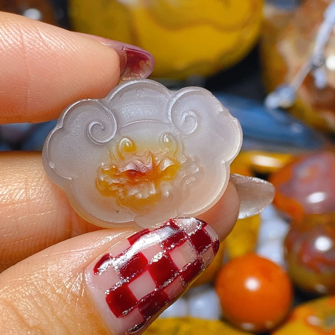 玛瑙/玉髓未镶嵌颈饰