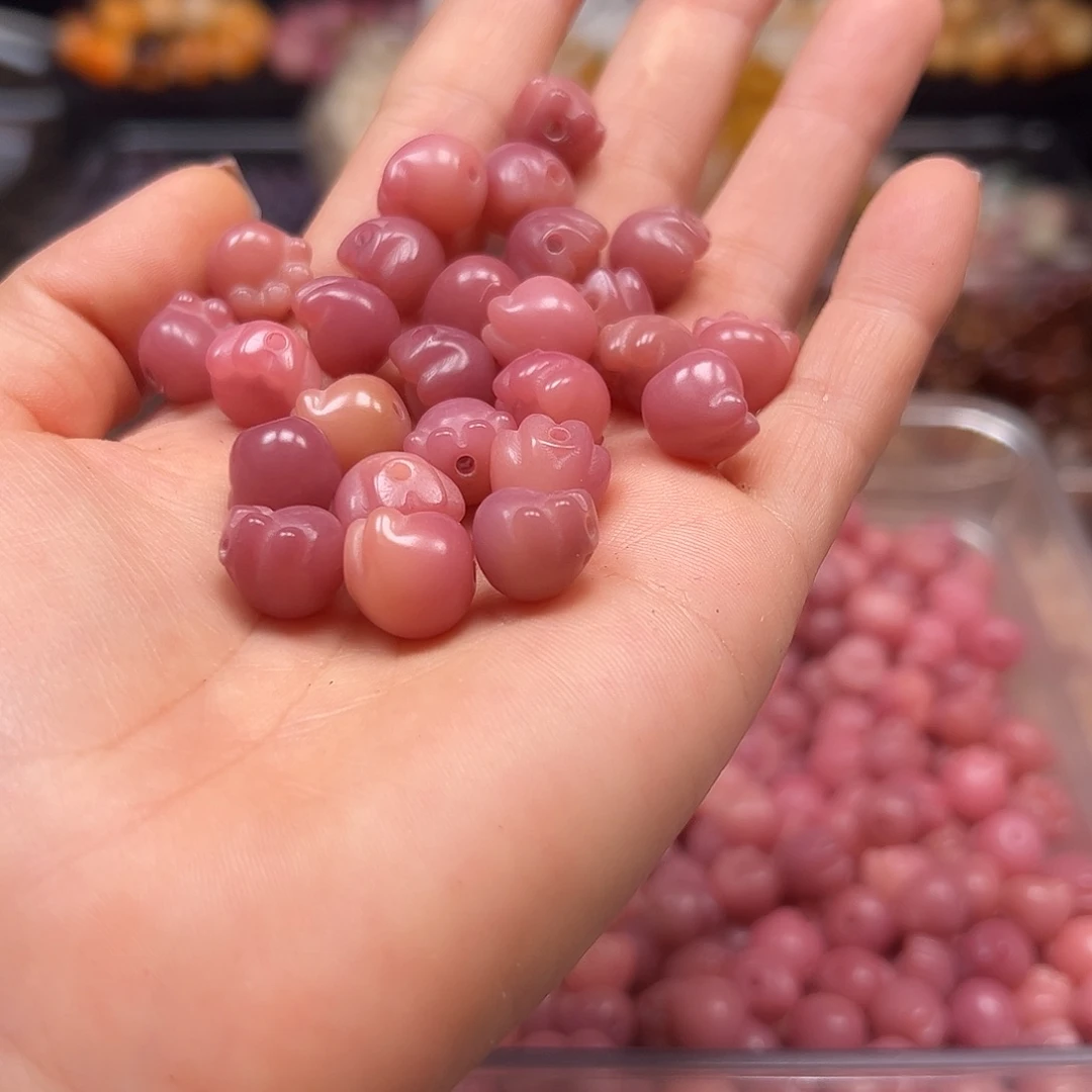 手串菩提根/象牙果乌梅子酱猫爪40颗