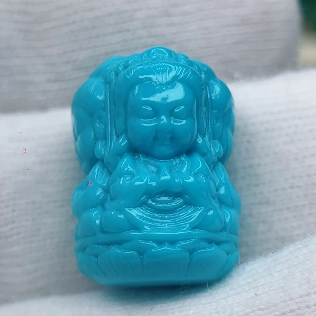 绿松石未镶嵌颈饰卡13-18 