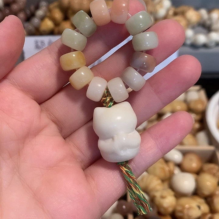 手串菩提根/象牙果象牙果菩提手捻