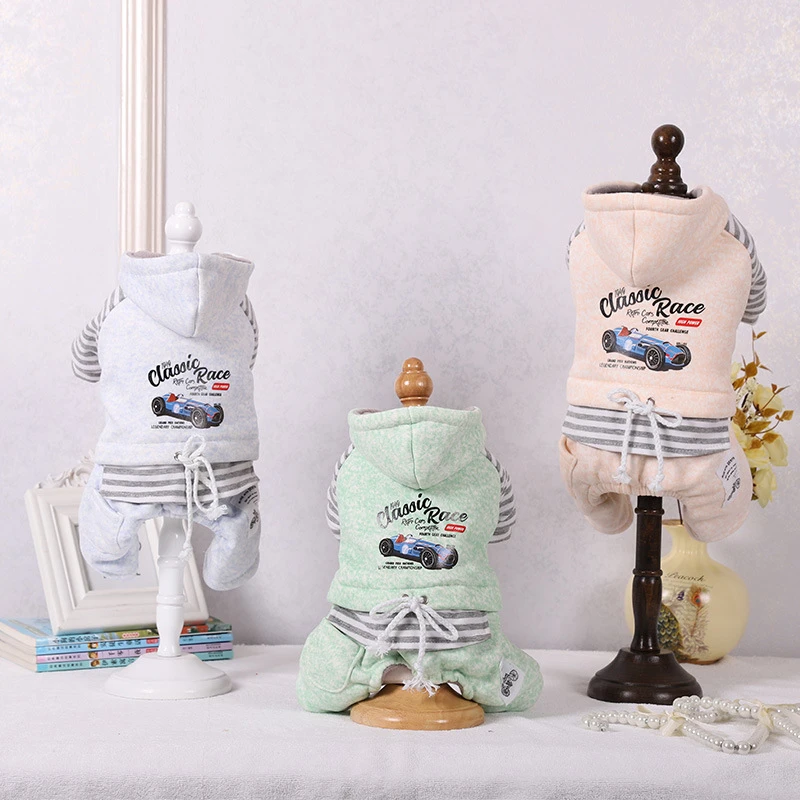 狗狗衣服雪纳瑞吉娃娃泰迪棉衣小型犬四衣猫咪宠物服饰批发