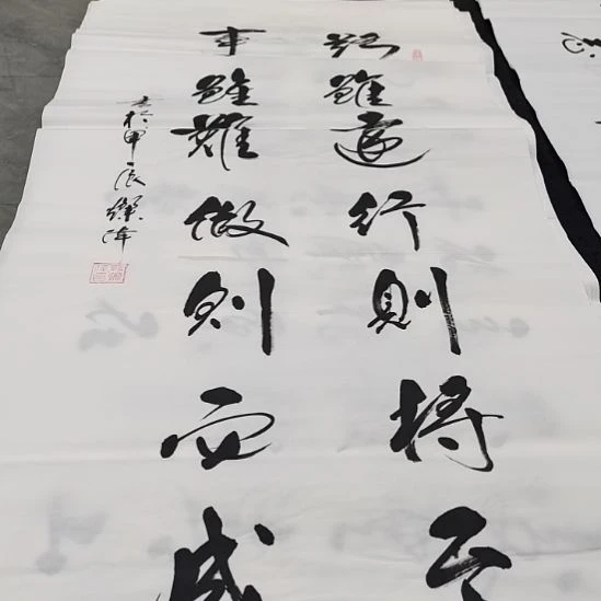 翰墨郭灿伟老师作品一副
