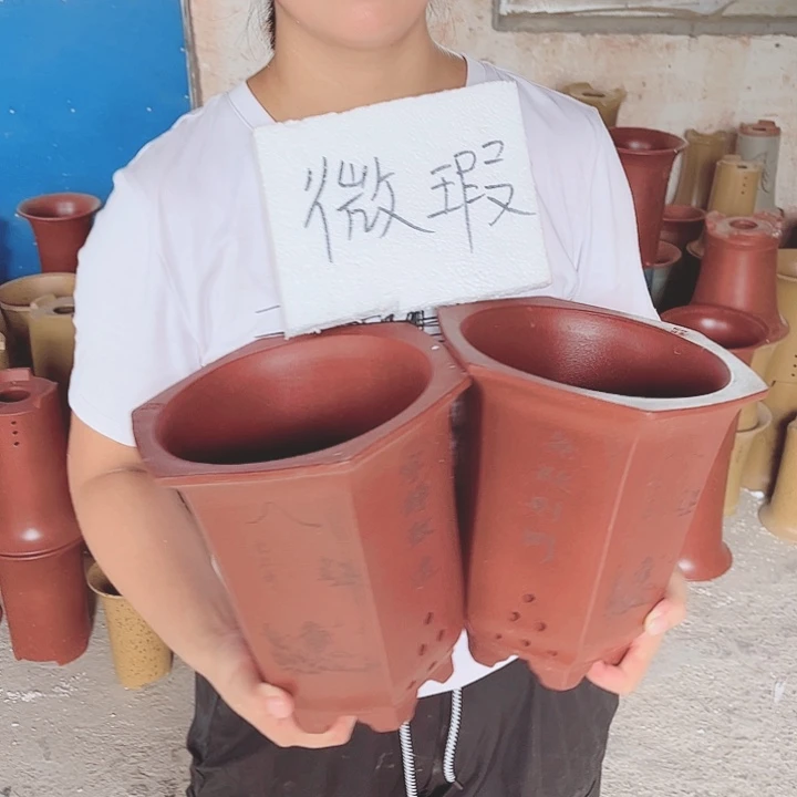 紫砂花盆宜兴紫砂精品花盆