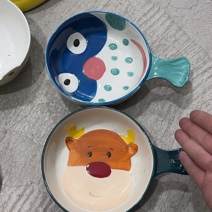 陶瓷2个手柄碗2111111