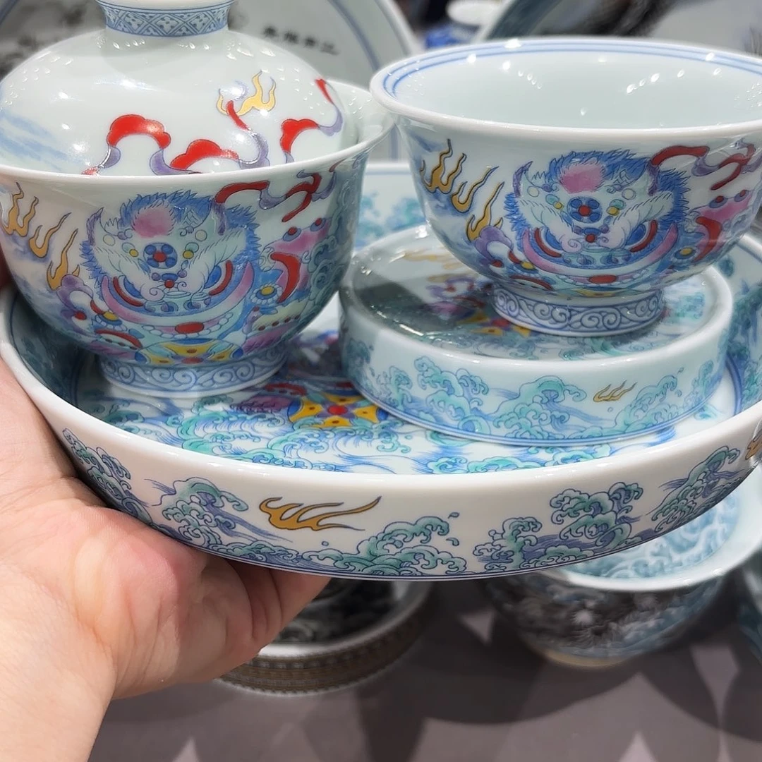 瓷片景德镇瓷器精品展示