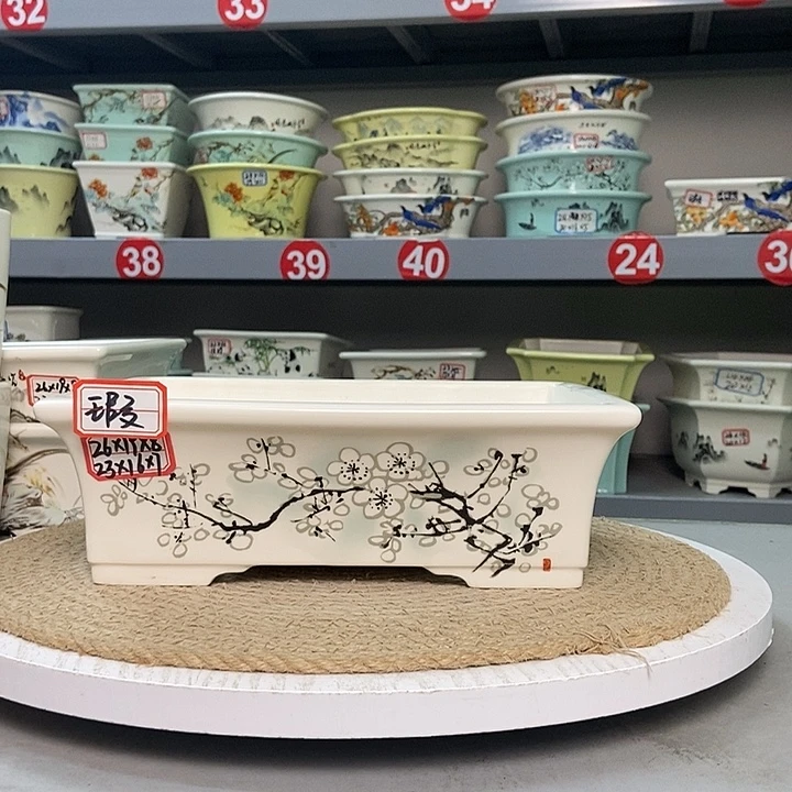 紫砂宜兴紫砂花盆