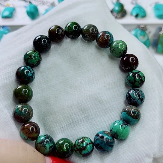 未镶嵌绿松石珠宝奇石