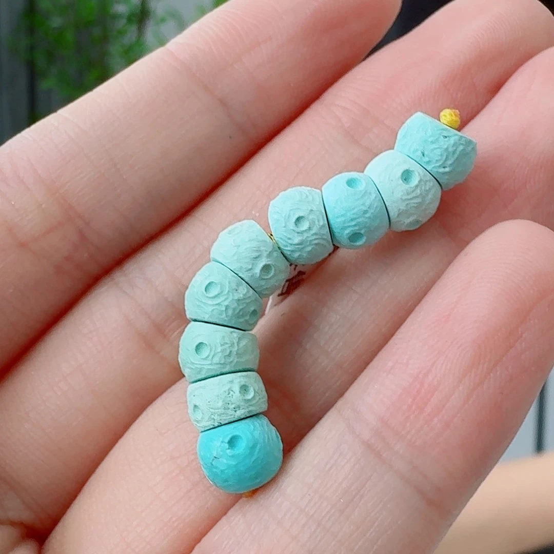 未镶嵌绿松石珠宝奇石