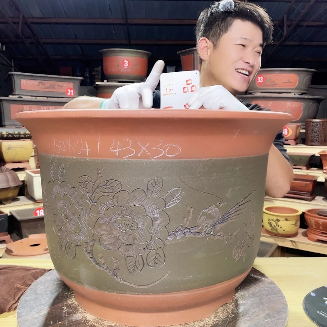 紫砂花盆工厂直发