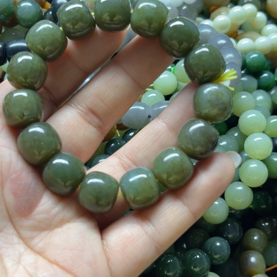 和田玉手链未镶嵌