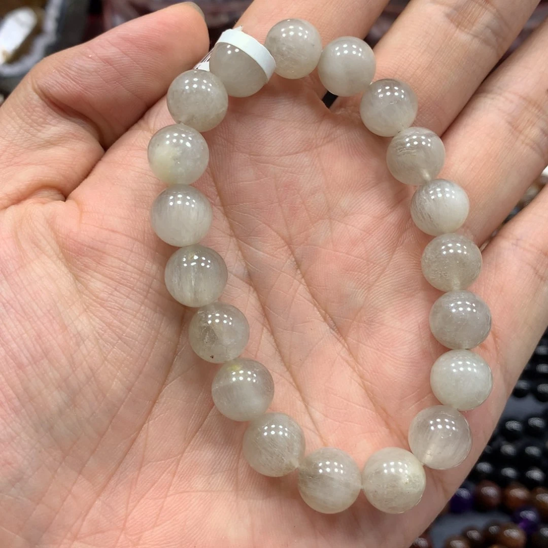 水晶手串未镶嵌天然