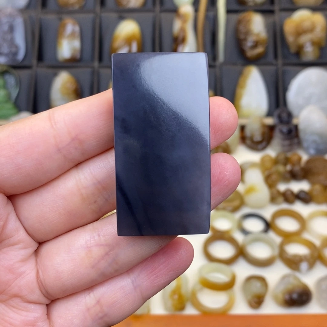 和田玉未镶嵌戒指