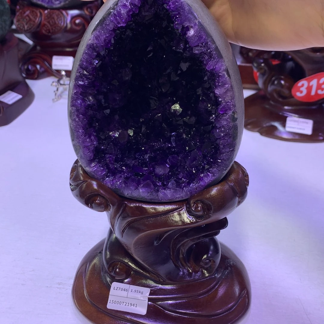 未镶嵌紫晶大型摆件（非配饰）晶