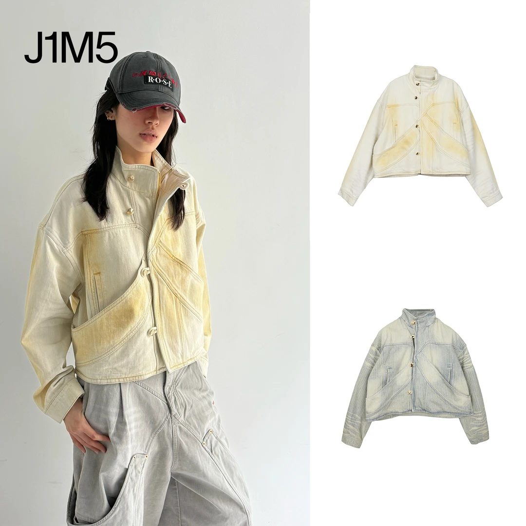 J1M5买手店 NAMESAKE 25春夏 立领水洗帆布夹克 设计师品牌