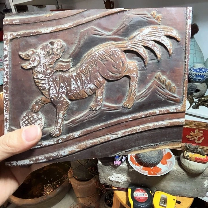 手工艺品琉璃快**福花板➕架子