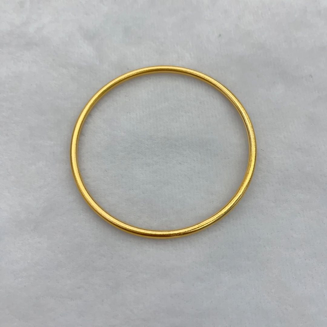 古法素圈约2mm+手镯实心保色（多样性拍一发一）