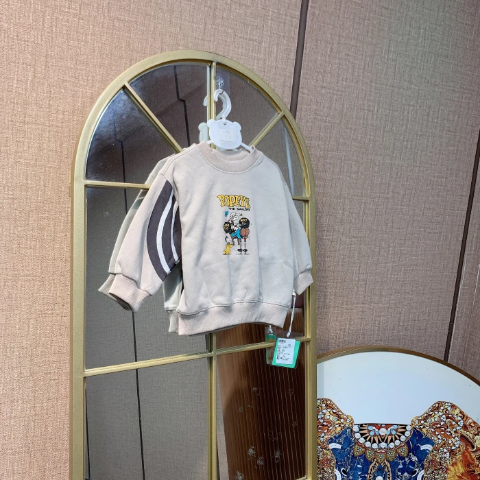 C339    宝宝长袖单卫衣    秋款