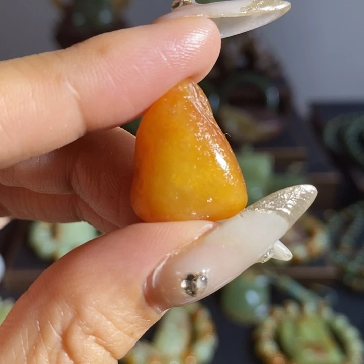 和田玉未镶嵌吊坠(不含链)